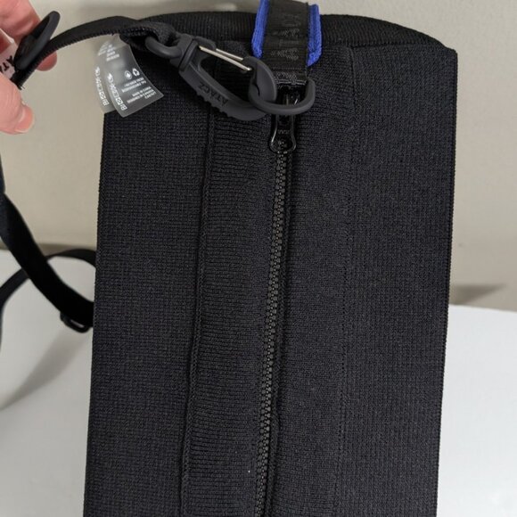 New Atacz Cube With Utility Strap Knit Crossbody Bag - Black - Picture 11 of 16